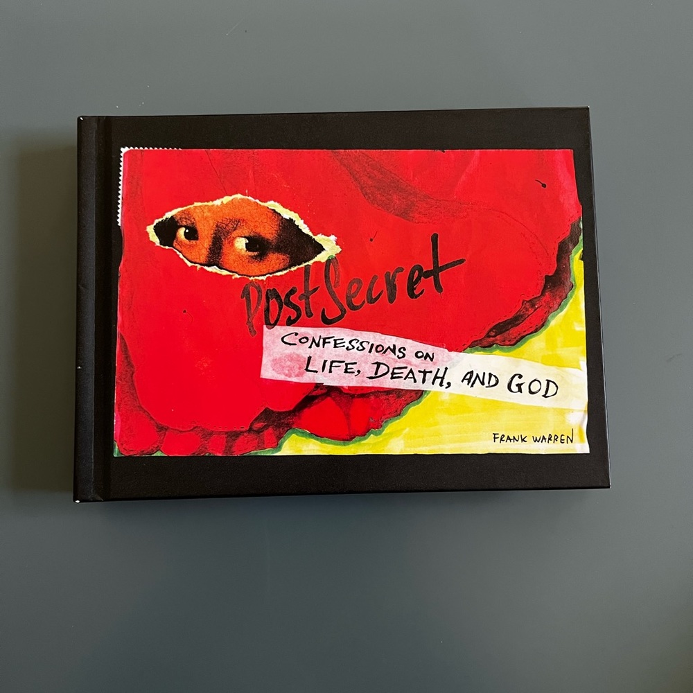 Post Secret - Confessions on life, death, and God hardback book
